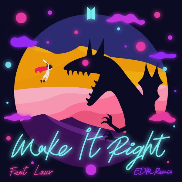 [Single] BTS – Make It Right (feat. Lauv) (EDM Remix) [FLAC + MP3 320 / WEB] [2019.11.01]